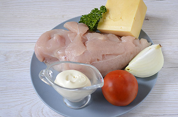 куриное филе под сыром в духовке рецепт фото 1